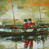 The PS Waverley Ship Diamond Painting