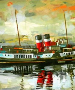 The PS Waverley Ship Diamond Painting