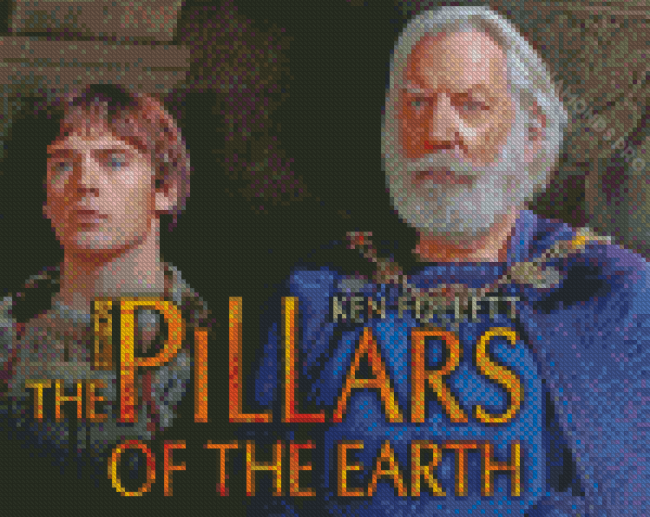 The Pillars Of The Earth Poster Diamond Painting