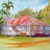 The Queenslander House Art Diamond Painting