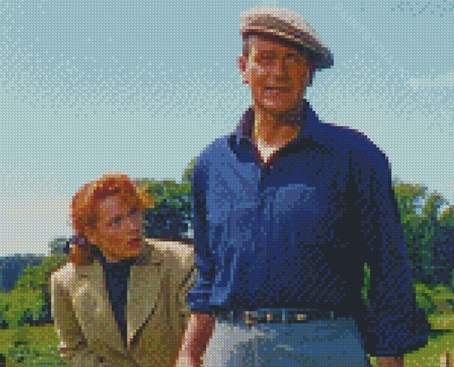 The Quiet Man Movie Characters Diamond Painting