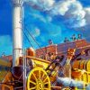 The Stephenson Rocket Diamond Painting