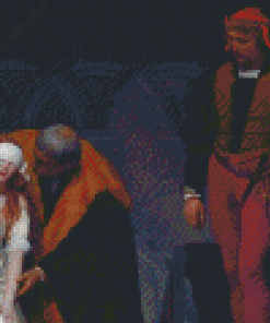 The Execution Of Lady Jane Grey Delaroche Diamond Painting