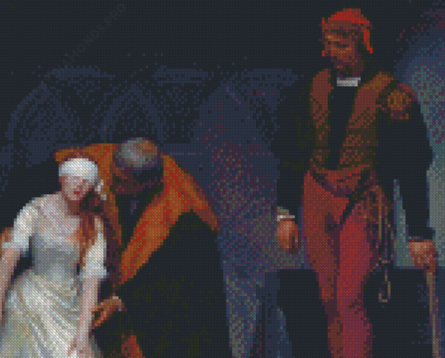 The Execution Of Lady Jane Grey Delaroche Diamond Painting