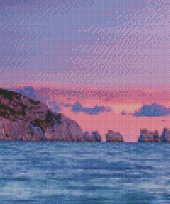 The Needles Sunset Diamond Painting