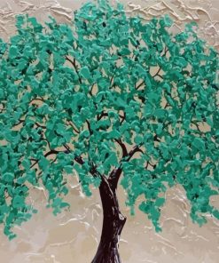 The Turquoise Tree Diamond Painting