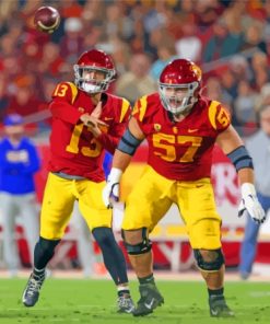 USC Trojans Football Players Diamond Painting