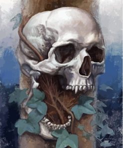 Vampire Skull Diamond Painting