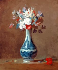 Vase Of Flowers Jean Simeon Chardin Diamond Painting