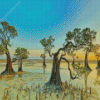 Walakiri Beach Mangrove Trees Diamond Painting