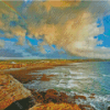 Widemouth Bay Landscape Diamond Painting