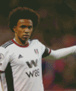 Willian Fulham Footballer Diamond Painting