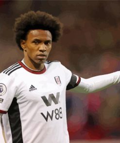 Willian Fulham Footballer Diamond Painting