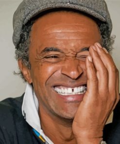 Yannick Noah Smiling Diamond Painting