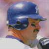 Young Don Mattingly Diamond Painting