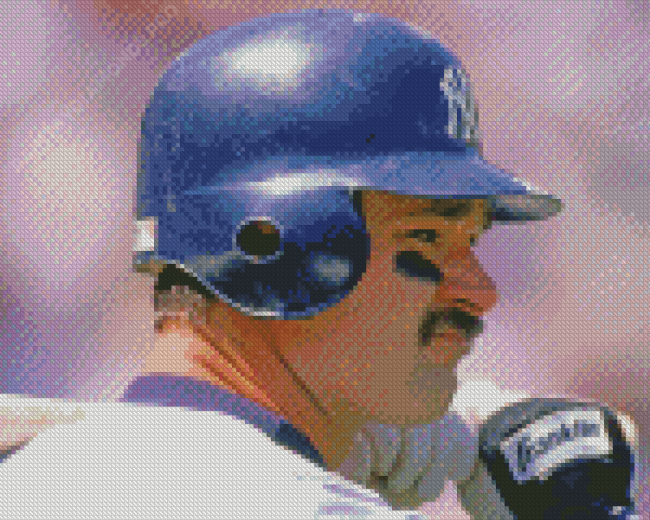 Young Don Mattingly Diamond Painting