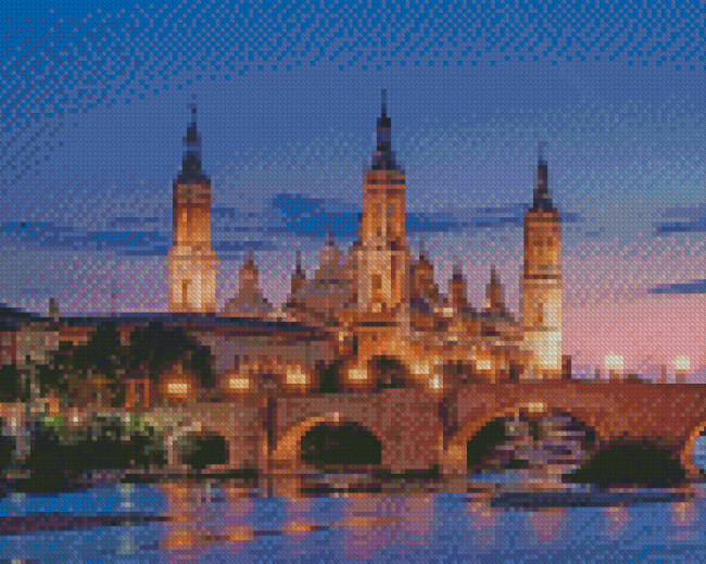 Zaragoza Aragon Spain Diamond Painting