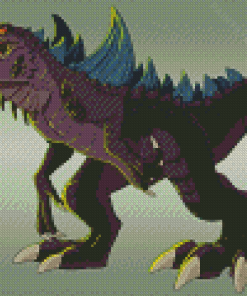 Zilla Jr Cartoon Diamond Painting