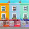 Abstract Portobello Road Buildings Diamond Painting