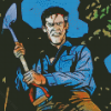 Aesthetic Ash Evil Dead Diamond Painting