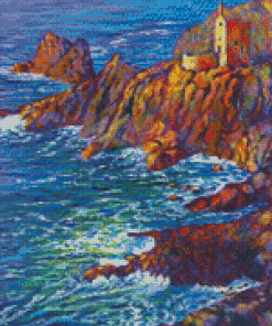 Aesthetic Botallack Tin Mine Diamond Painting