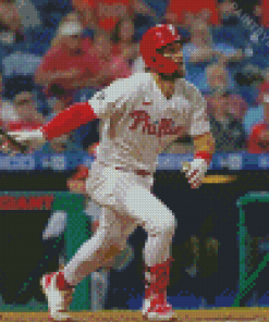 Aesthetic Bryce Harper Diamond Painting