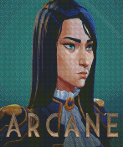 Aesthetic Caitlyn Arcane Diamond Painting