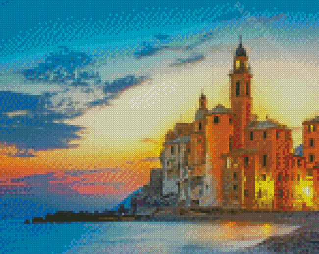 Aesthetic Camogli Diamond Painting