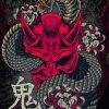 Aesthetic Japanese Oni Diamond Painting