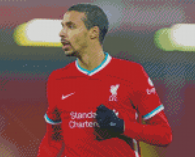 Aesthetic Joel Matip Diamond Painting