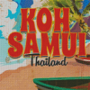 Aesthetic Ko Samui Diamond Painting