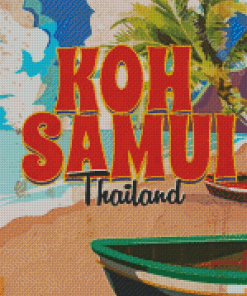 Aesthetic Ko Samui Diamond Painting