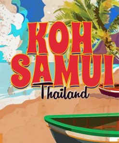 Aesthetic Ko Samui Diamond Painting