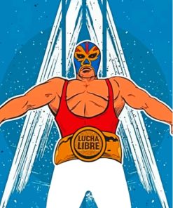 Aesthetic Lucha Diamond Painting