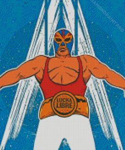 Aesthetic Lucha Diamond Painting