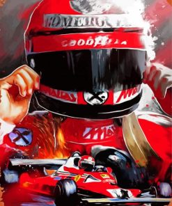 Aesthetic Niki Lauda Diamond Painting