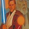 Aesthetic Obi Wan Kenobi Diamond Painting