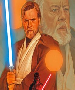 Aesthetic Obi Wan Kenobi Diamond Painting