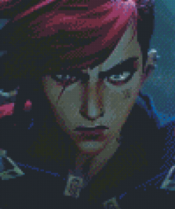 Aesthetic VI League Of Legends Diamond Painting