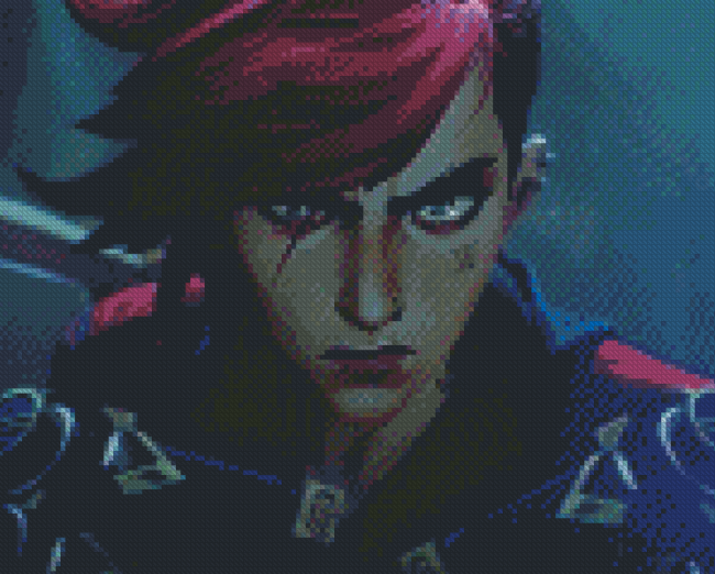 Aesthetic VI League Of Legends Diamond Painting