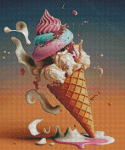 Aesthetic Ice Cream Diamond Painting