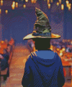 Aesthetic Sorting Hat Diamond Painting