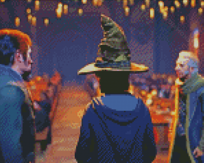 Aesthetic Sorting Hat Diamond Painting