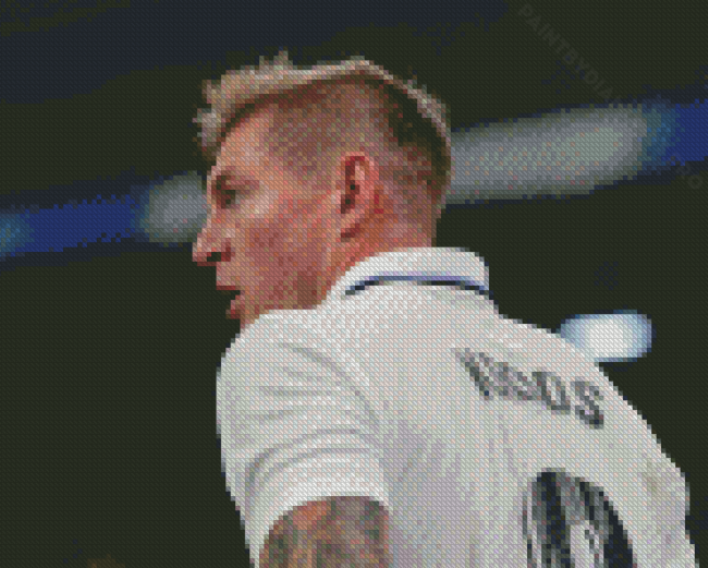 Aesthetic Toni Kroos Diamond Painting