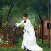 Aesthetic Woman Gardening Diamond Painting