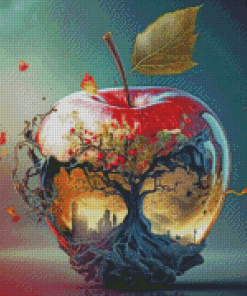 Apple Tree Art Diamond Painting