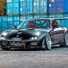 Black Mazda Rx7 Diamond Painting