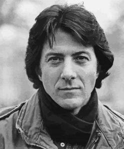 Black And White Dustin Hoffman Diamond Painting