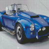 Blue Cobra Shelby Car Diamond Painting