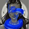 Blue Snake Diamond Painting